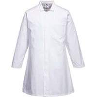 Portwest 2202 Mens Food Coat One Pocket White XXL