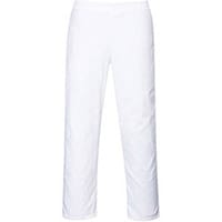 Portwest 2208 Bakers Trousers White Small