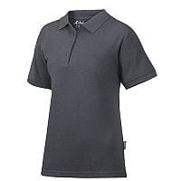 Snickers 2702 Women's Polo Shirt Size M Steel Grey