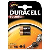 Duracell 12V Car Alarm Battery MN21 (Pack of 2) 75072670