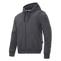 Snickers Classic Zip Hoodie StGrey Size XL Regular WW4