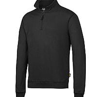 Snickers 2818 ½ Zip Sweatshirt Size L Black