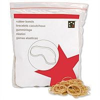 5 Star Rubber Bands No.32 76x3mm 454g Bag