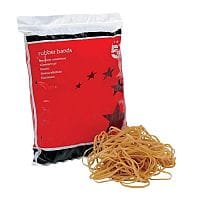 5 Star Rubber Bands No.33 89x3mm 454g Bag
