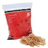 5 Star Rubber Bands No.69 152x6mm 454g Bag