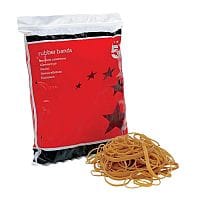 5 Star Rubber Bands Assorted Sizes Bag 454g