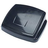 2Work Swing Waste Bin 50L Top Only Lid Black 50L