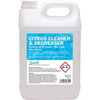 2Work Pack of 1 Citrus Cleaner and Degreaser 5 Litre 326