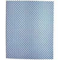 2Work Pack of 5 Medium Weight Colour Coded Cleaning Cloths Blue 38x40cm CCGM4005I