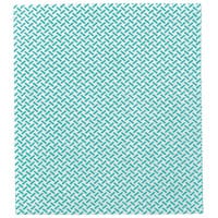 2Work Pack of 5 Medium Weight Colour Coded Cleaning Cloths Green 38x40cm CCGM4005I