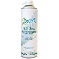 2Work Flammable Spray Duster 400ml ASDU400FTWK