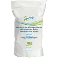 2Work Pack of 100 Biodegradable Eucalyptus Wipes 2W09161