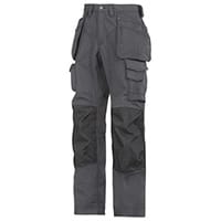 Snickers Floorlayer Trousers Grey Waist 30 Inches Inside leg 32 Inches WW1