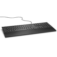 Dell KB216 Computer Wired Keyboard, QWERTY, USB Connector, UK English Language Layout - Multimedia Hot-Keys, Ideal for Office & Home Use - Colour: Black 580-ADGV
