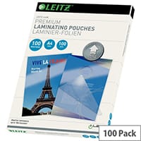 Leitz 100 Laminating Pouches 74800000