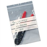 Write-on 230x325mm Minigrip Seal Polythene Bags (1000 Pack)