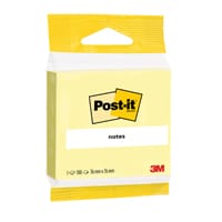 Post-it Notes, Canary Yellow, 76 mm x 76 mm, 1 Pad