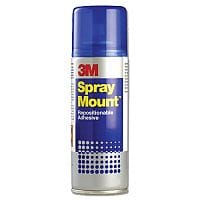 3M Spray Mount Repositionable Adhesive Spray Can 200ml HSMOUNT