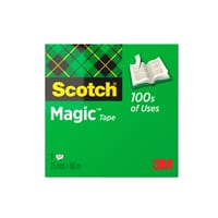 Scotch Magic Invisible Tape, 25 mm x 66 m, 1 Roll/Pack
