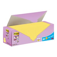 Post-it Super Sticky Z-Notes, Canary Yellow, 76 mm x 76 mm, 90 Sheets/Pad, 18 + 6 FREE Pads/Pack