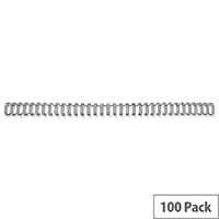 GBC Binding Wires 34 Loop 55 Sheets 6mm A4 Black Pack 100