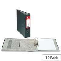 5 Star Office Lever Arch File 70mm A4 Black Pack 10