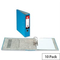 5 Star Office Lever Arch File 70mm A4 Blue Pack 10