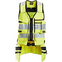Snickers 4260 Protecwork Tool Vest High-Vis Class 1 High Visibility Yellow - Size: XL