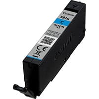 Canon CLI-581XL C ( 2049C004 ) Cyan High Yield Ink Cartridge Original Blister Pack With Security - for PIXMA TR7550, TR8550, TS6150, TS6151, TS8150, TS8151, TS8152, TS9150, TS9155