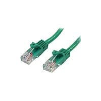 StarTech 1 m Green Cat5e Snagless RJ45 UTP Patch Cable 1m Patch Cord 1 x RJ-45 Male Network 1 x RJ-45 Male Network Patch Cable Gold Plated Contact Green 45PAT1MGN