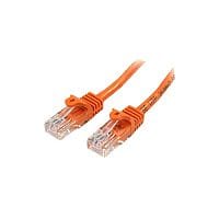 StarTech 1 m Orange Cat5e Snagless RJ45 UTP Patch Cable 1m Patch Cord 1 x RJ-45 Male Network 1 x RJ-45 Male Network Patch Cable Gold Plated Connector Orange 45PAT1MOR
