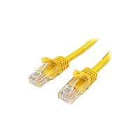 StarTech 1 m Yellow Cat5e Snagless RJ45 UTP Patch Cable 1m Patch Cord 1 x RJ-45 Male Network 1 x RJ-45 Male Network Patch Cable Gold Plated Connector Yellow 45PAT1MYL