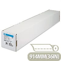 HP Bright White Inkjet Plotter Paper 914mm Continuous Roll Ref C6036A