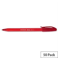 Papermate InkJoy 100 Red Ballpoint Pen S0957140 Pack 50