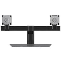 Dell MDS19 Dual Monitor Stand Black - Adjustable - 19 Inches-27 Inches
