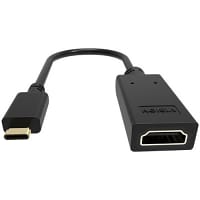 VISION USB-C to HDMI Adapter - Support Resolution of 4K - USB-C 3.1 (M) to HDMI (F) - TC-USBCHDMI/BL - Black
