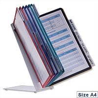 Desk Literature Pocket Display Unit A4 Durable Vario