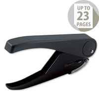 Rapesco Sole Single Hole Punch Capacity 23 Sheets Black