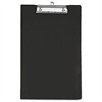 Rapesco Foolscap Clipboard Fold Over Black