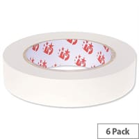 Double Sided Display Tape 25mm x 33m 6 Pack 5 Star