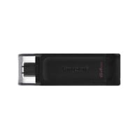 Kingston DataTraveler 70 USB-C Flash Drive - 64GB, USB 3.2 Gen 1, Fast Data Transfer