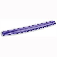 Fellowes Crystal Gel Keyboard Wrist Rest Purple 91437