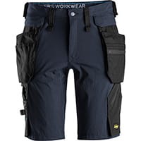 Snickers 6108 Shorts+ Detachable Holster Pockets Navy - Black Size: 064