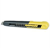 Stanley Heavy-duty Knife with ABS Plastic Body with 9mm Snap-Off Blade Ref 0-10-150 613841
