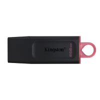 Kingston DataTraveler Exodia USB Flash Drive - 256GB, USB 3.2 Gen 1, Black/Pink