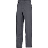 Snickers 6400 Service Chinos Trousers Steel Grey Waist 30 Inches Inside leg 32 Inches Size 44