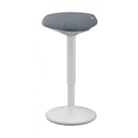 Leitz Ergo Active Standing Stool With Comfort Seat Light Grey