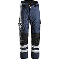 Snickers 6619 AllroundWork, 37.5® Insulated Trousers Navy - Black Size: XSlong