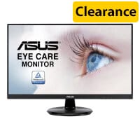 ASUS VA27DCP - LED monitor - 27" - 1920 x 1080 Full HD (1080p) @ 75 Hz - IPS - 250 cd/m² - 1000:1 - 5 ms - HDMI, USB-C - speakers - black