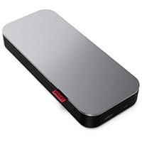 Lenovo Go USB-C Laptop - Power bank - 1 x battery - lithium polymer - 20000 mAh - 74 Wh - thunder black - for 14e Chromebook Gen 2; ThinkPad E14 Gen 3; T14s Gen 2; T15g Gen 2; X13 Gen 2; Yoga 7 14